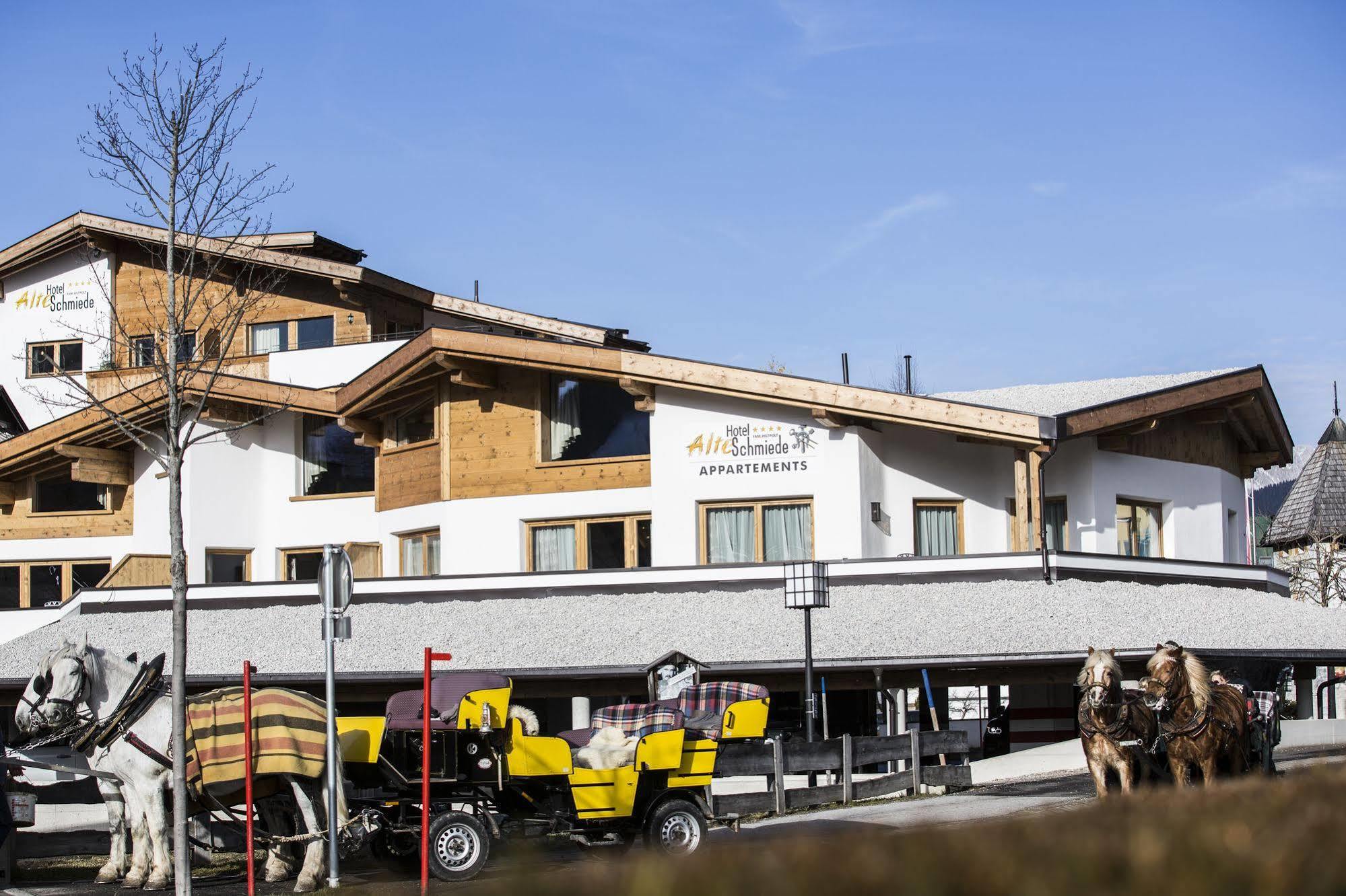 Alte Schmiede Hiltpolt Hotell Seefeld in Tirol Eksteriør bilde